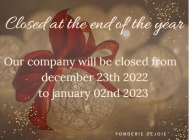 Closed at the end of the year